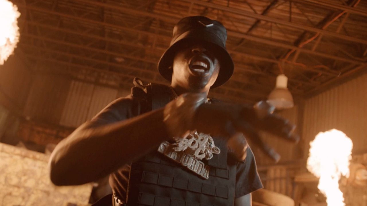 A cinematic frame from Bobby Shmurda’s No Time for Sleep